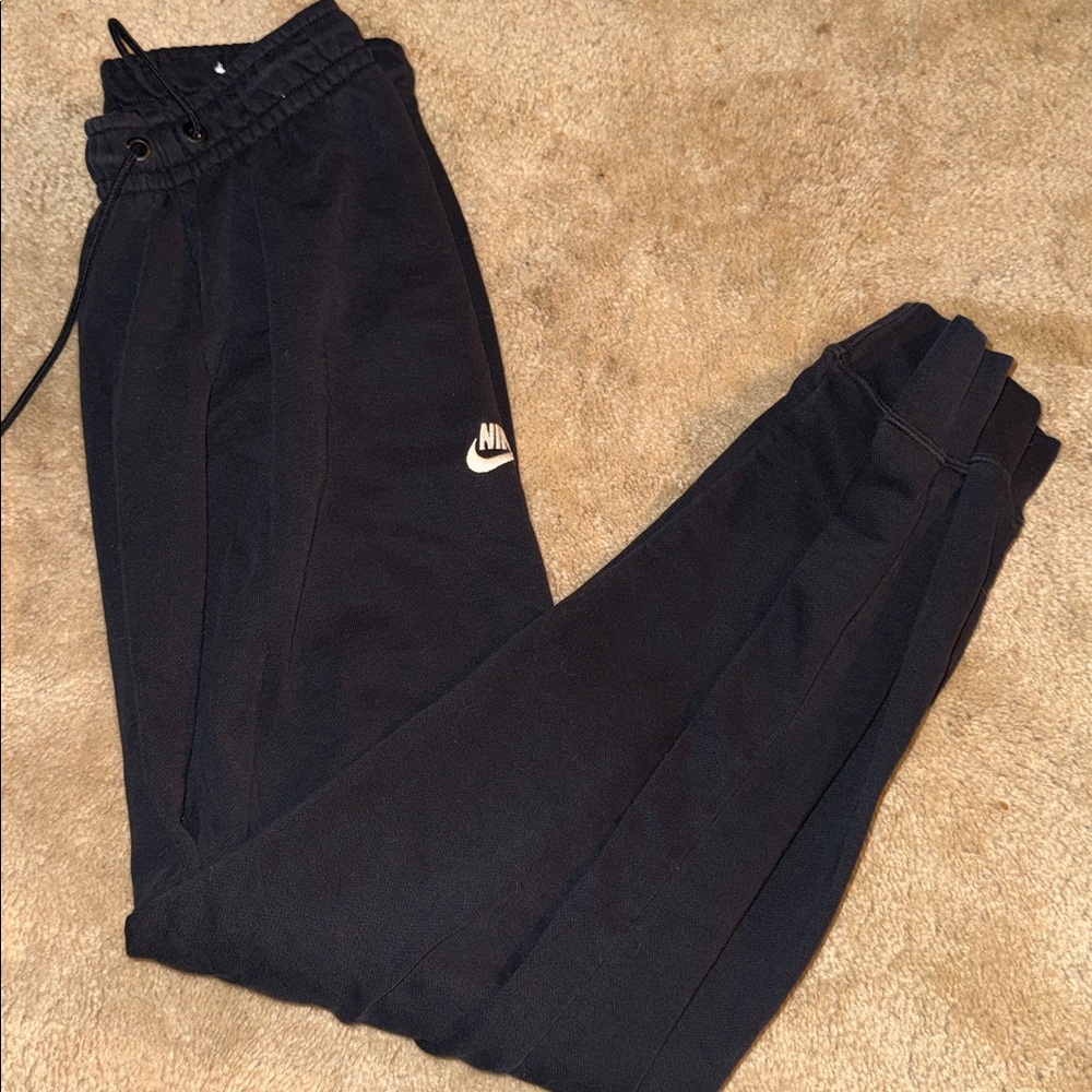 Nike Black Sweatpants with Logo